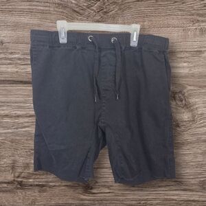 ⭐️Urban Heritage Black Flat Front Men Shorts Size 34